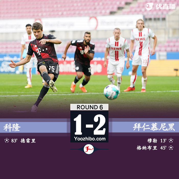 <a href=/zuqiubisa/bayern/ target=_blank class=infotextkey>拜仁</a>慕尼黑2-1科隆