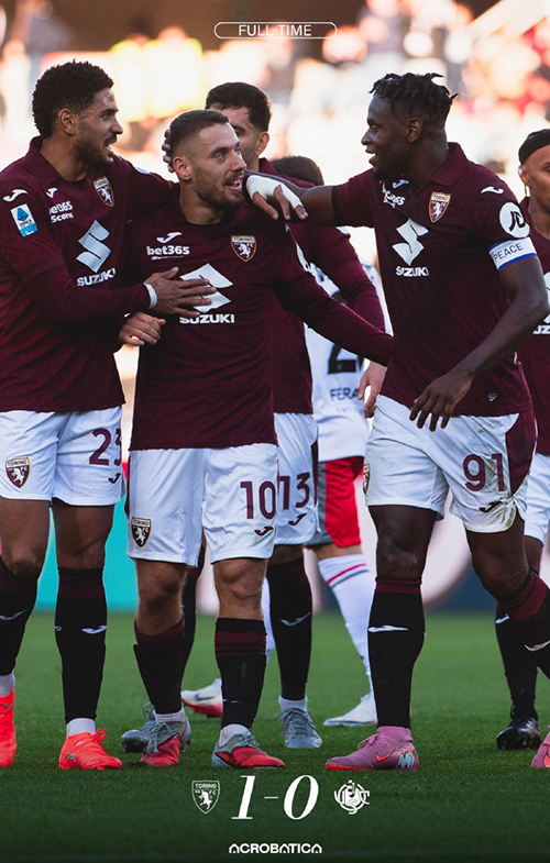 都灵主场1-0克雷莫内塞,弗拉希奇一剑封喉,公牛终结6场不胜